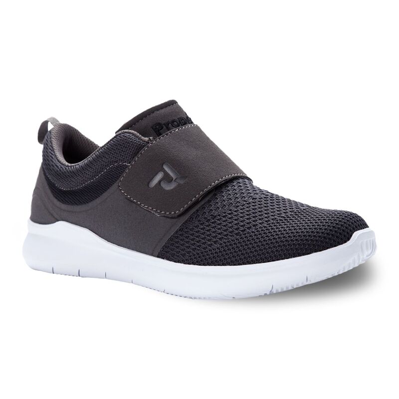 プロペット メンズ シューズ スニーカー Propet Viator Strap Men's Walking Shoes Gray グレー