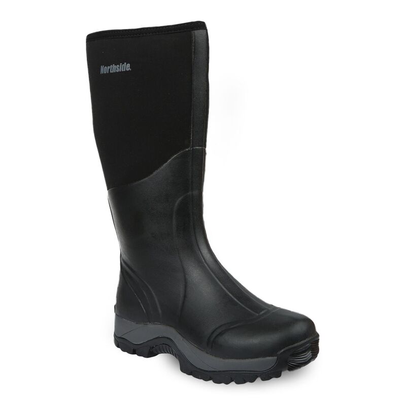 ノースサイド メンズ シューズ ブーツ・レインブーツ Northside Grant Falls Men's Insulated Waterproof Rain Boots Black ブラック