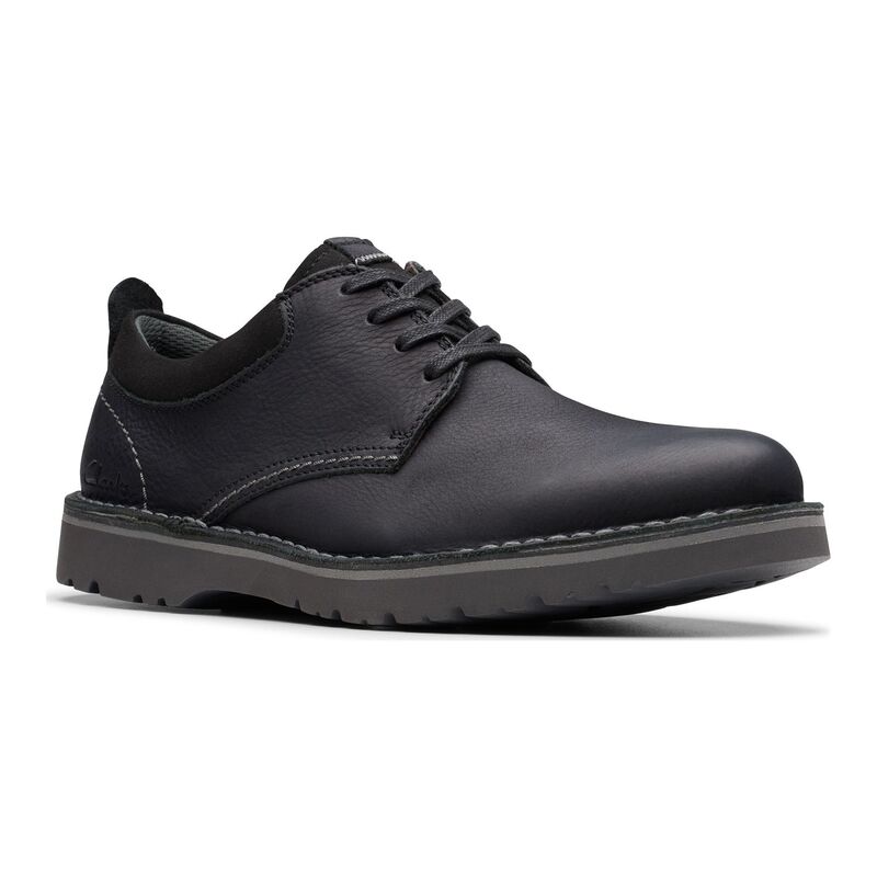 クラークス メンズ シューズ オックスフォード レザー ClarksR Eastford Low Men's Leather Shoes Black ブラック