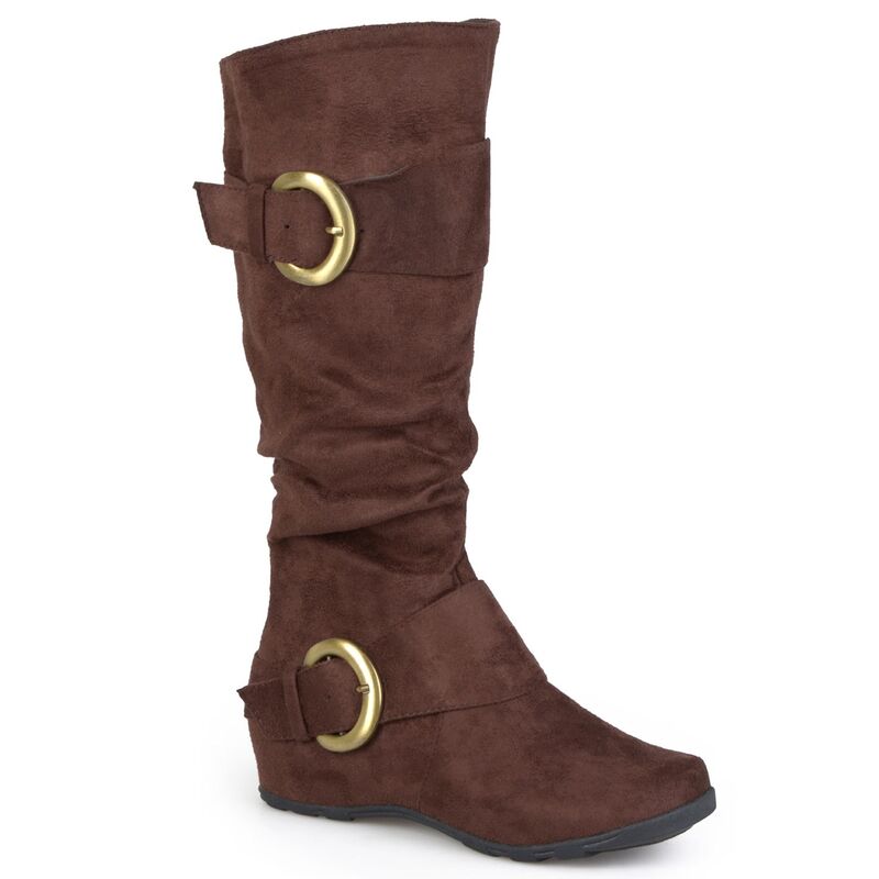 ジュルネ コレクション レディース シューズ ブーツ・レインブーツ Journee Collection Jester Women's Knee-High Boots Brown ブラウン