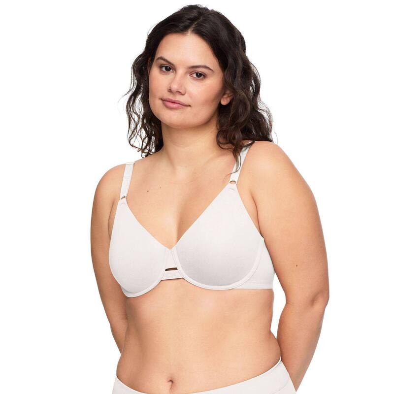 オルガ レディース アンダーウェア ブラジャー ミニ Olga By Warners Cloud 9 Unlined Minimizer Bra OGW253UU09 White ホワイト