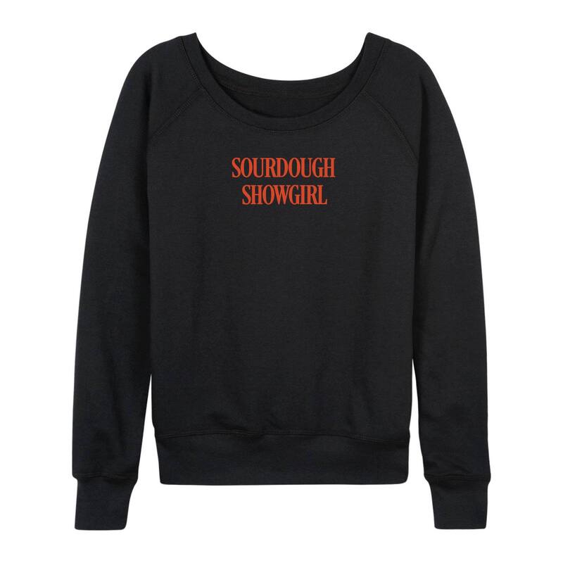 アニメキャラクター レディース トップス Tシャツ グラフィック Licensed Character Juniors' Sourdough Showgirlong Sleeve Graphic Tee Black ブラック