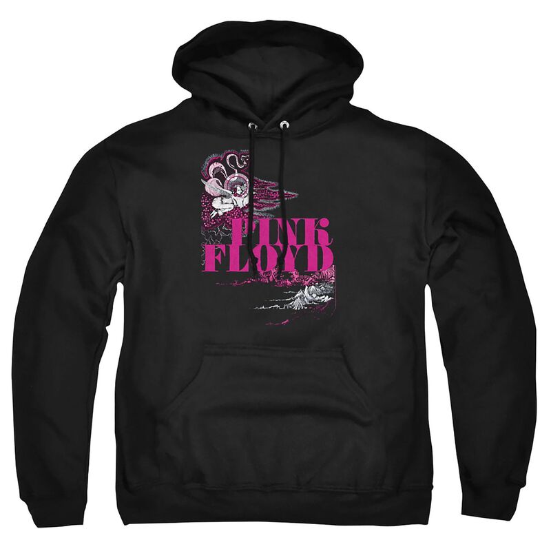 アニメキャラクター メンズ トップス Tシャツ トール パーカー グラフィック Licensed Character Big & Tall Pink Floyd Clouds Graphic Pullover Hoodie Black ブラック