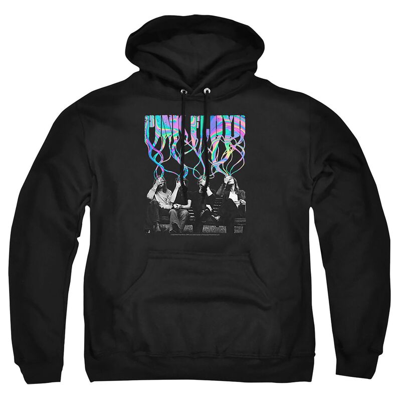 アニメキャラクター メンズ トップス Tシャツ トール パーカー グラフィック Licensed Character Big & Tall Pink Floyd Convalesce Graphic Pullover Hoodie Black ブラック