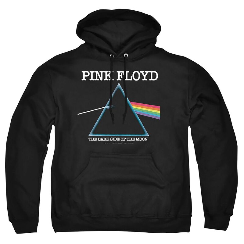 アニメキャラクター メンズ トップス Tシャツ トール パーカー グラフィック Licensed Character Big & Tall Pink Floydark Side Cover Graphic Pullover Hoodie Black ブラック｜ReVida 店