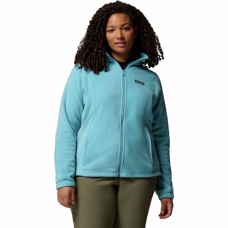 コロンビア レディース アウター ジャケット・ブルゾン プラスサイズ フリース Plusize Columbia Benton Springs Full-Zip Fleece Jacket Vintage Blue ブルー 11,535円