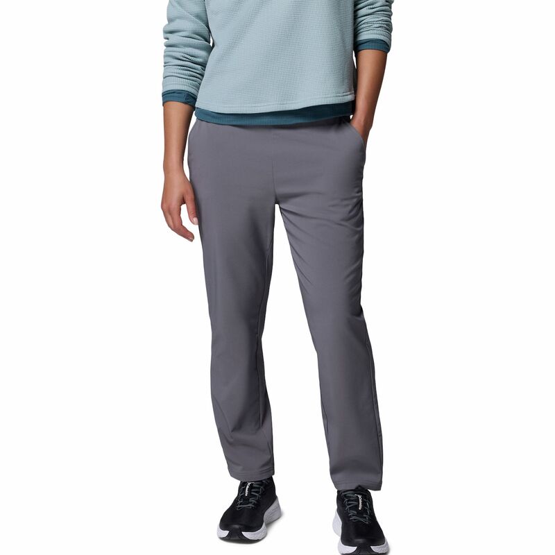コロンビア レディース ボトムス 心地好いズボン下 Women\u0027s Columbiall Seasonslim Pull-On Pants City Grey 薄墨色