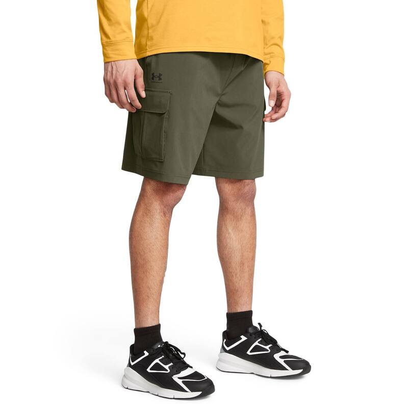 アンダーアーマー メンズ ボトムス ハーフパンツ・ショーツ ショートパンツ Men's Under Armour Vibe Woven Cargo Shorts Marine Od Green グリーン