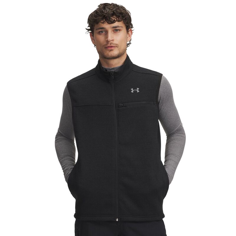 アンダーアーマー メンズ トップス Tシャツ ベスト Men's Under Armour Specialist Vest Black ブラック