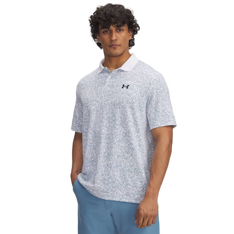 アンダーアーマー メンズ トップス Tシャツ ポロシャツ Men's Under Armour Performance 3.0 Monogram Polo White ホワイト 10,715円