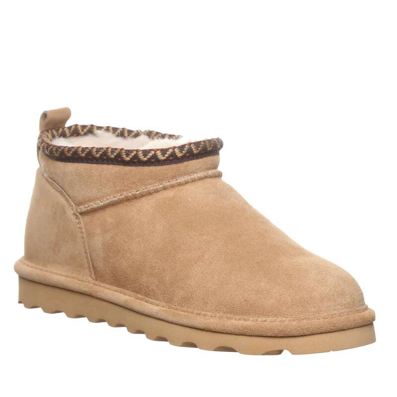 ベアパウ レディース シューズ ブーツ・レインブーツ スエード アンクル Bearpaw Super Shorty Deco Women'suede Ankle Boots Iced Coffee コーヒー