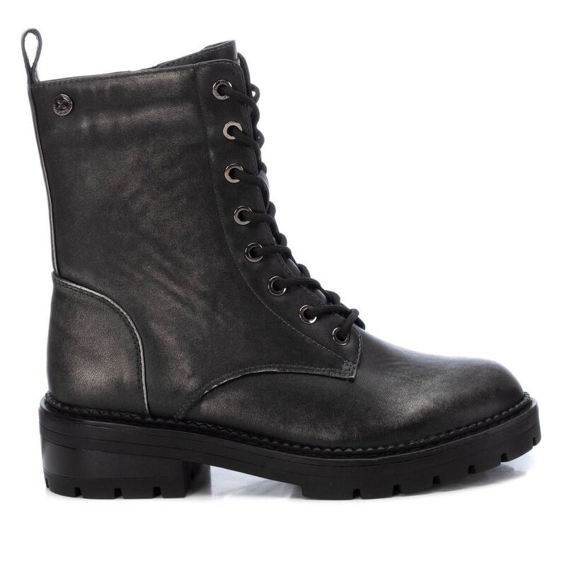 キシタイ レディース シューズ ブーツ・レインブーツ Women's Combat Booties By XTI 143090 Plumb