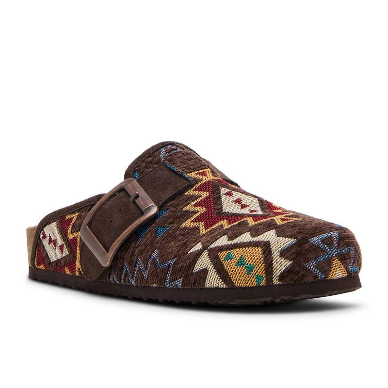 マッデンガール レディース シューズ サンダル madden girl Prim Women's Clogs Brown Multi ブラウン｜ReVida 店