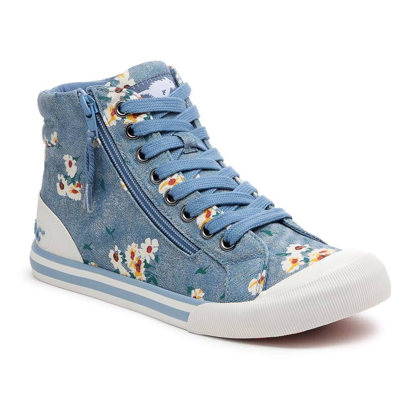 ロケットドッグ レディース シューズ スニーカー Rocket Dog Jazzinhi Women's High Top Sneakers Dark Blue ブルー