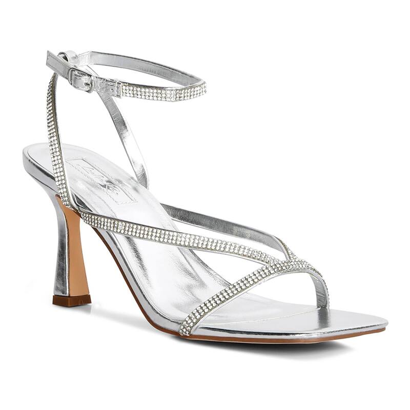 ロンドンラグ レディース シューズ パンプス サンダル London Rag Crush It Diamante Women's Dressandalsilver シルバー 13,855円