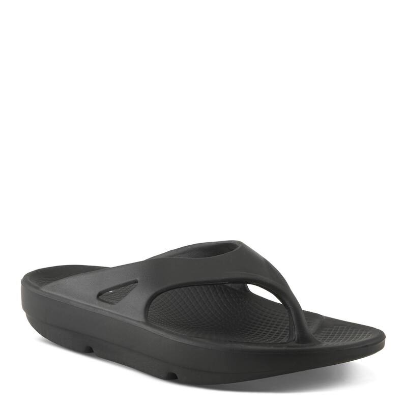 フレクサス レディース シューズ サンダル Flexus by Spring Step Osmar Women's Flip-Flop Sandals Black ブラック｜ReVida 店