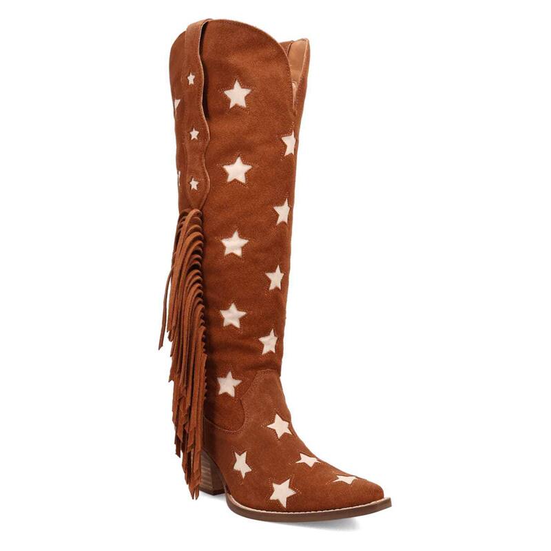 ディンゴ レディース シューズ ブーツ・レインブーツ スエード Dingo Super Star Women'suede Boots Camel キャメル