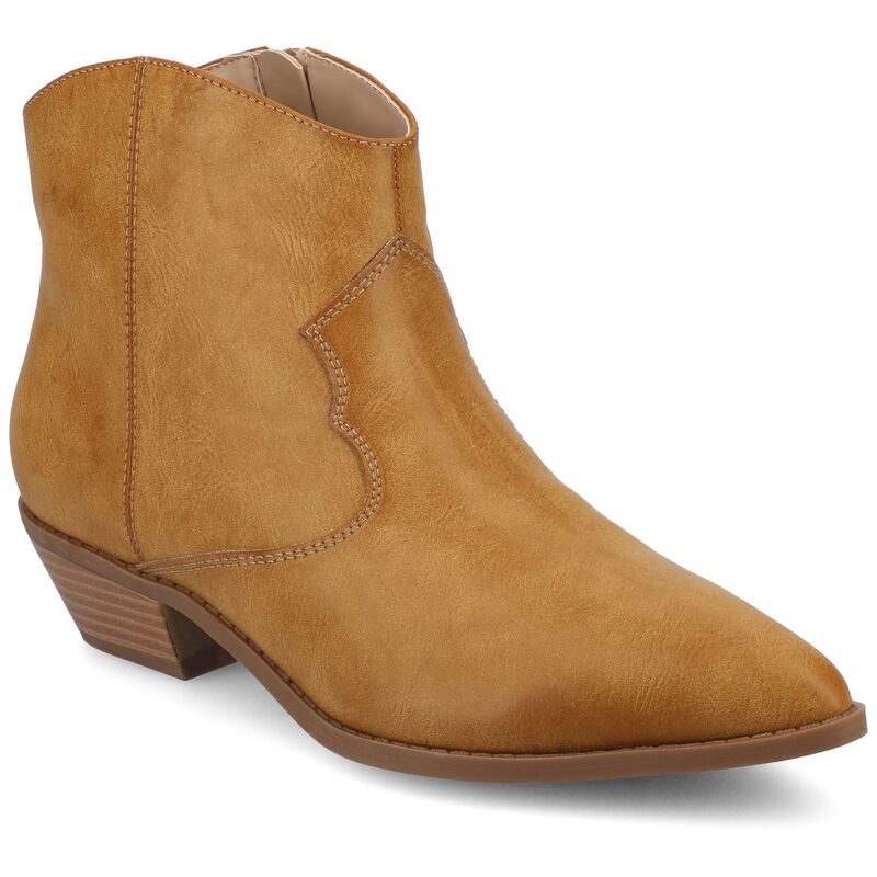ジャーニー レディース シューズ ブーツ・レインブーツ アンクル Journee Taliah Women's Ankle Booties Tan タン