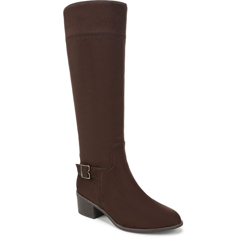 ドクター・ショール レディース シューズ ブーツ・レインブーツ トール Dr. Scholl's Adeline Women's Zip Tall Boots Dark Umber
