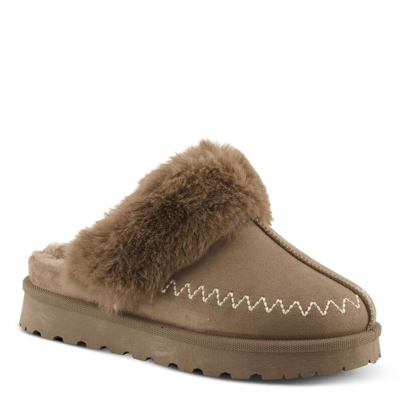 フレクサス レディース シューズ サンダル Flexus by Spring Step Alava Women'slip-On Clog Slippers Taupe トープ|ReVida 店