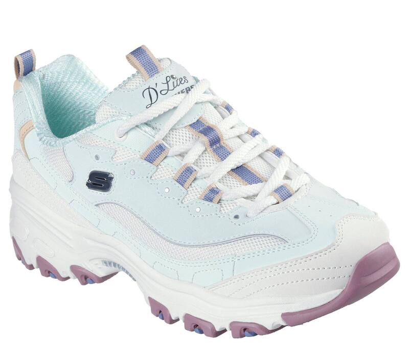 スケッチャーズ レディース シューズ スニーカー Skechers D'Lites Women'shoes Multi Mint ミント