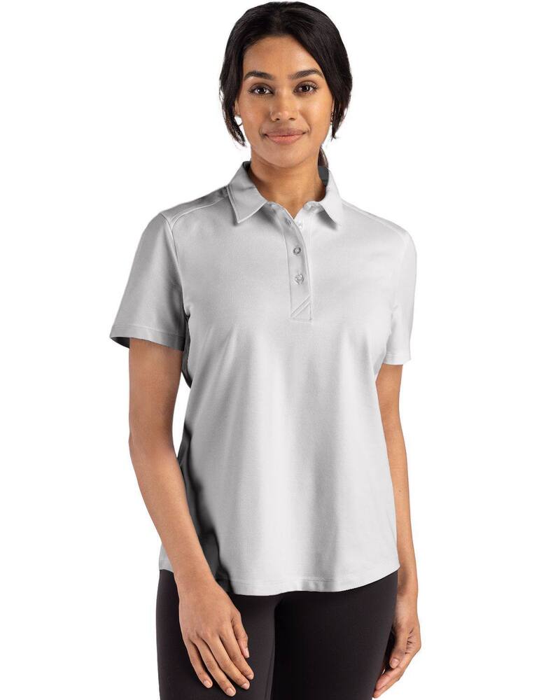 カッターアンドバック レディース トップス Tシャツ ポロシャツ Cutter & Buck Advantage Refresh Epiconfidence Recycled Womens Tri-Blend Pique Polo Concrete