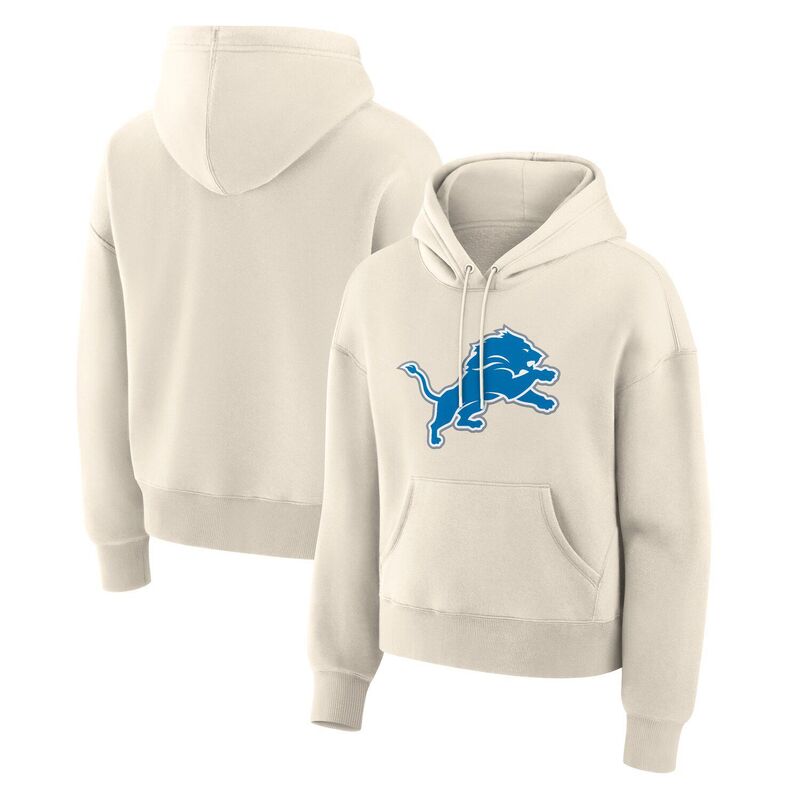 ファナティクス レディース トップス Tシャツ パーカー Women's Fanatics Cream Detroit Lions Dove Legacy Pullover Hoodie Lns Beige ベージュ