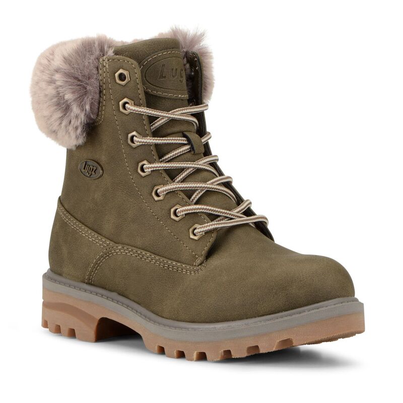 ラグズ レディース シューズ ブーツ・レインブーツ エンパイア Lugz Empire Hi Faux-Fur Women's Water-Resistant Boots Green グリーン