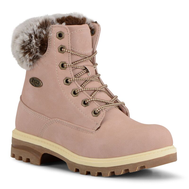 ラグズ レディース シューズ ブーツ・レインブーツ エンパイア Lugz Empire Hi Faux-Fur Women's Water-Resistant Bootsoft Pink ピンク|ReVida 店