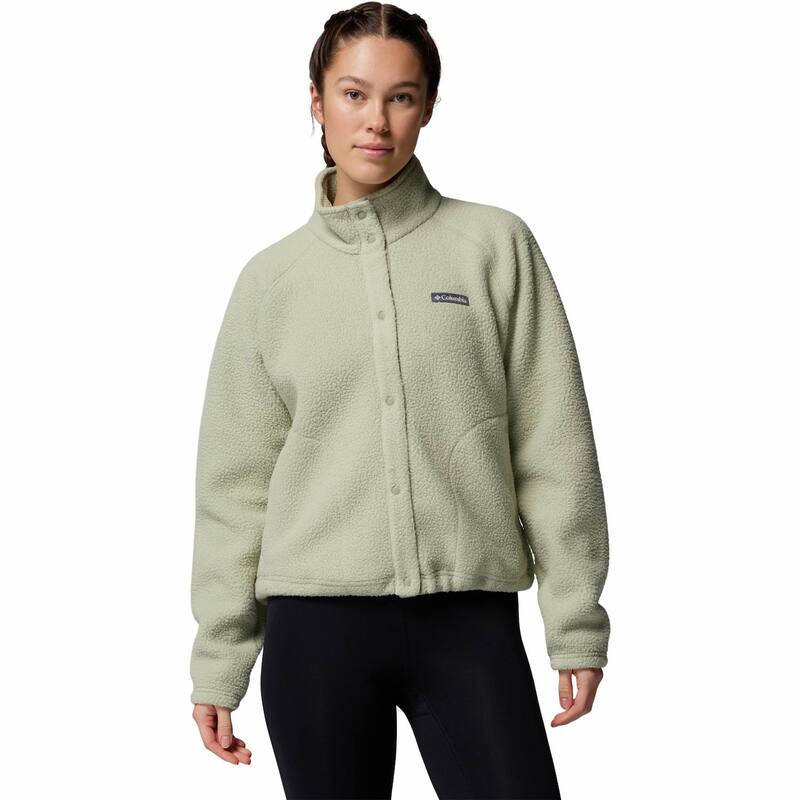コロンビア レディース アウター ジャケット・ブルゾン フリース Women's Columbia Jasperidge Pebbled Fleece Full Snap Jacket Safari