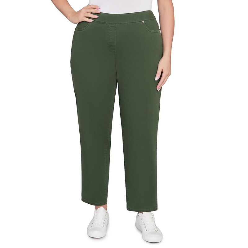 アルフレッド ダナー レディース ボトムス カジュアルパンツ プラスサイズ Plusize Alfredunner Allure Front Pocket Short Length Pants Pine