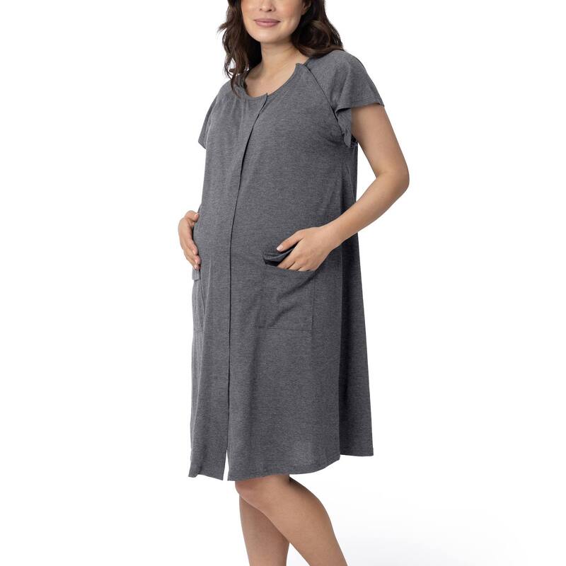 キンドリッド ブレイブリー レディース アンダーウェア ナイトウェア Womens Kindred Bravely Universalabor andelivery Gown Gray グレー