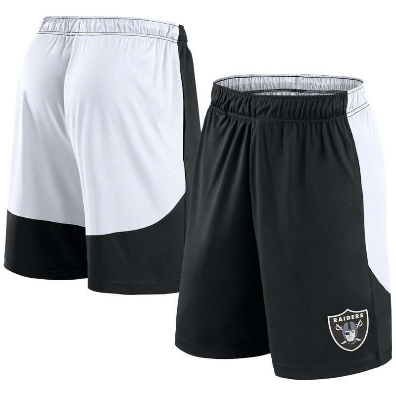 【貨物輸送無料】 ファナティクス メンズ 二分の一ズボン下・さる股引き ボトムス Men\u0027s Fanatics Black/White Las Vegas Raiders Go Hard Shorts Lvr Black ズボン・パンツ-メンズファッション