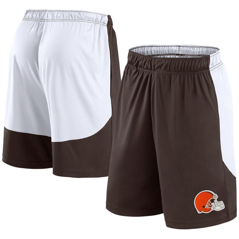 【送料無料】 ファナティクス メンズ ハーフパンツ・ショーツ ボトムス Men's Fanatics Brown/White Cleveland Browns Go Hard Shorts Brn Brown
