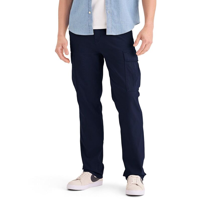 ドッカーズ メンズ ボトムス カジュアルパンツ カーゴパンツ Men's Dockers Utility Straight Fit Cargo Pants Navy Blazer ネイビー