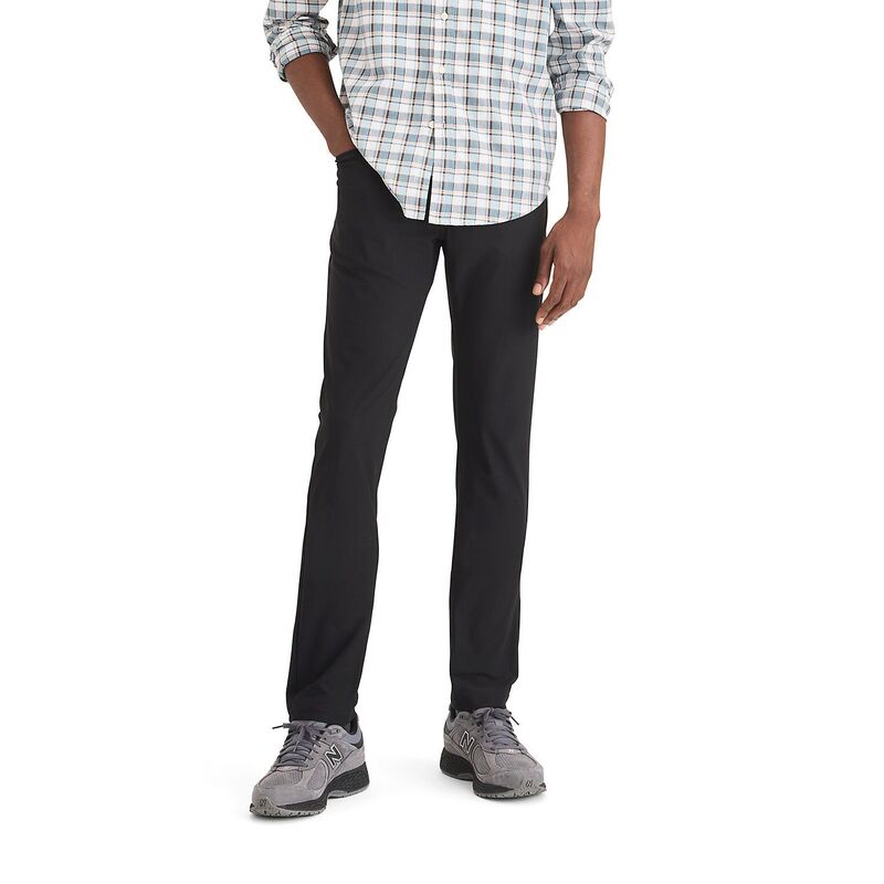 ドッカーズ メンズ ボトムス カジュアルパンツ スリムフィット Men's Dockers Go Airweave Slim Fit Pants Beautiful Black ブラック｜ReVida 店