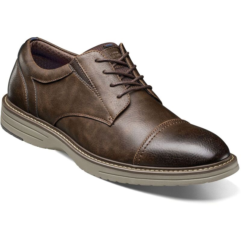 ノンブッシュ メンズ シューズ オックスフォード キャップ Nunn Bush Gates Cap Toe Men's Oxford Shoes Brown Multi ブラウン