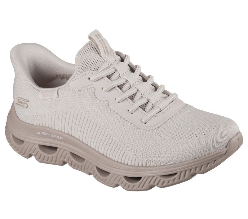 スケッチャーズ レディース シューズ スニーカー BOBS by Skechers Hands Free Slip-ins Arc Waves Women\u0027sneakers Natural