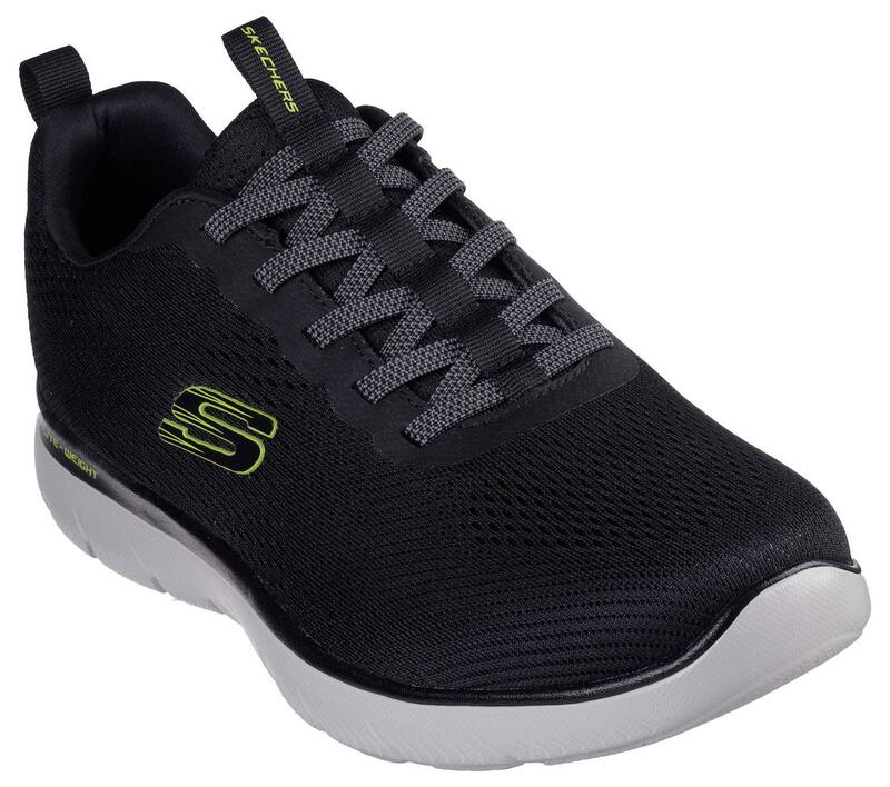 スケッチャーズ メンズ シューズ スニーカー Skechersummits Eckler Men\u0027sneakers Black Lime 黒いこと