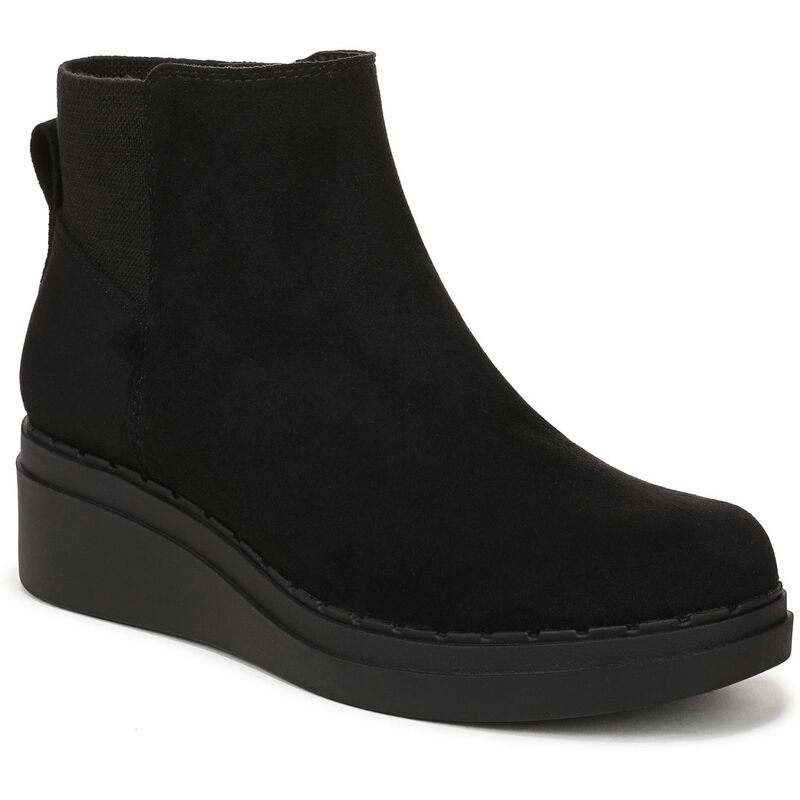 ライフストライド レディース シューズ ブーツ・レインブーツ アンクル LifeStride Dubliner Women's Zip Ankle Boots Black ブラック｜ReVida 店