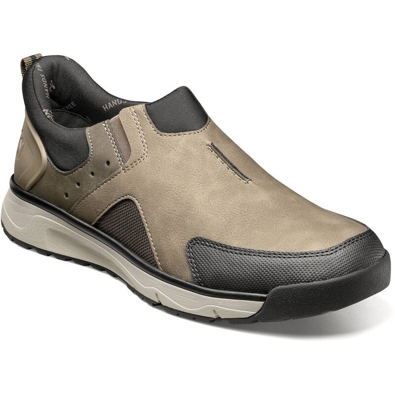 ノンかん木 メンズ シューズ スニーカー Nunn Bush Sedona Men\u0027s EZ Moc Toe Slip On Shoes Cement Multi マルチ色合い メンズ靴-スニーカー-靴