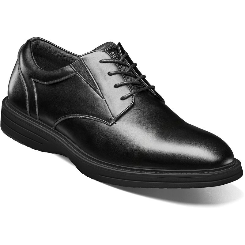 ノンブッシュ メンズ シューズ オックスフォード Nunn Bush Gates Men's Plain Toe Oxford Shoes Black ブラック