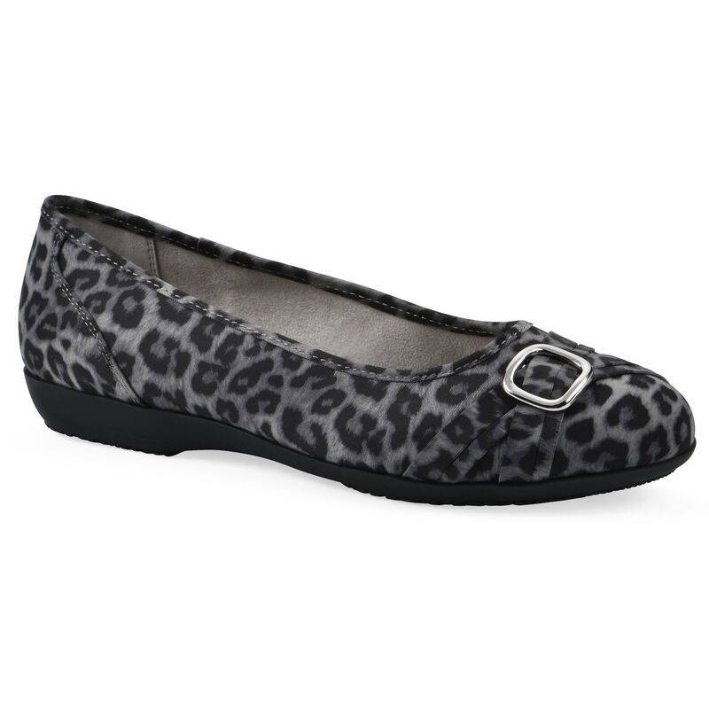クリフバイホワイトマウンテン レディース シューズ サンダル Cliffs by White Mountain Calming Women's Ballet Flats Gray Leopard Print グレー