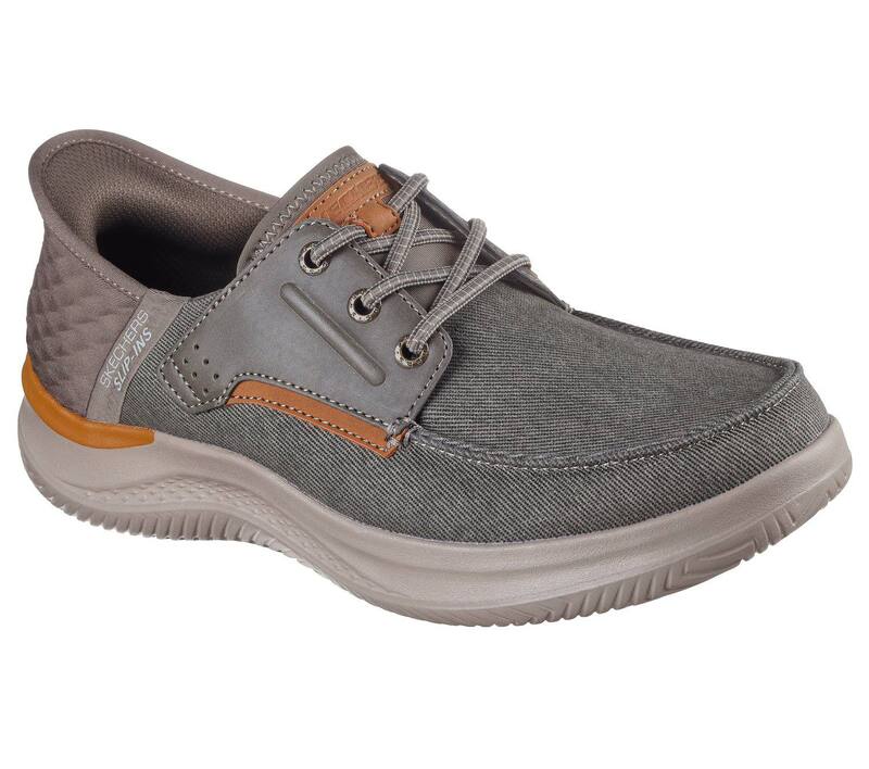スケッチャーズ メンズ シューズ スニーカー リラックスフィット Skechers Hands Free Slip-ins Relaxed Fit Hasting Niko Men'shoes Brown ブラウン