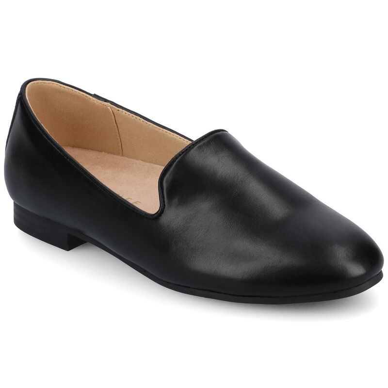 ジャーニー レディース シューズ サンダル Journee Ishani Women's Almond Toe Ballet Flats In Regular & Wide Width Black ブラック