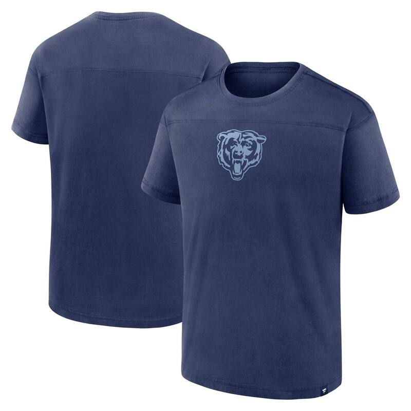 ファナティクス メンズ トップス Tシャツ ミニ Men's Fanatics Navy Chicago Bears Mini Tonal T-Shirt Brs Navy ネイビー