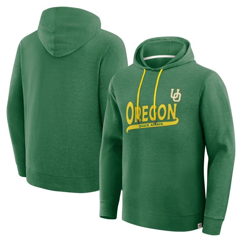 ファナティクス メンズ トップス プルオーバー パーカー Men\u0027s Fanatics Green Oregon Ducks Hometown Premium Huddle Up Long Sleeve Hoodie T-Shirt Uoo Green 緑であること