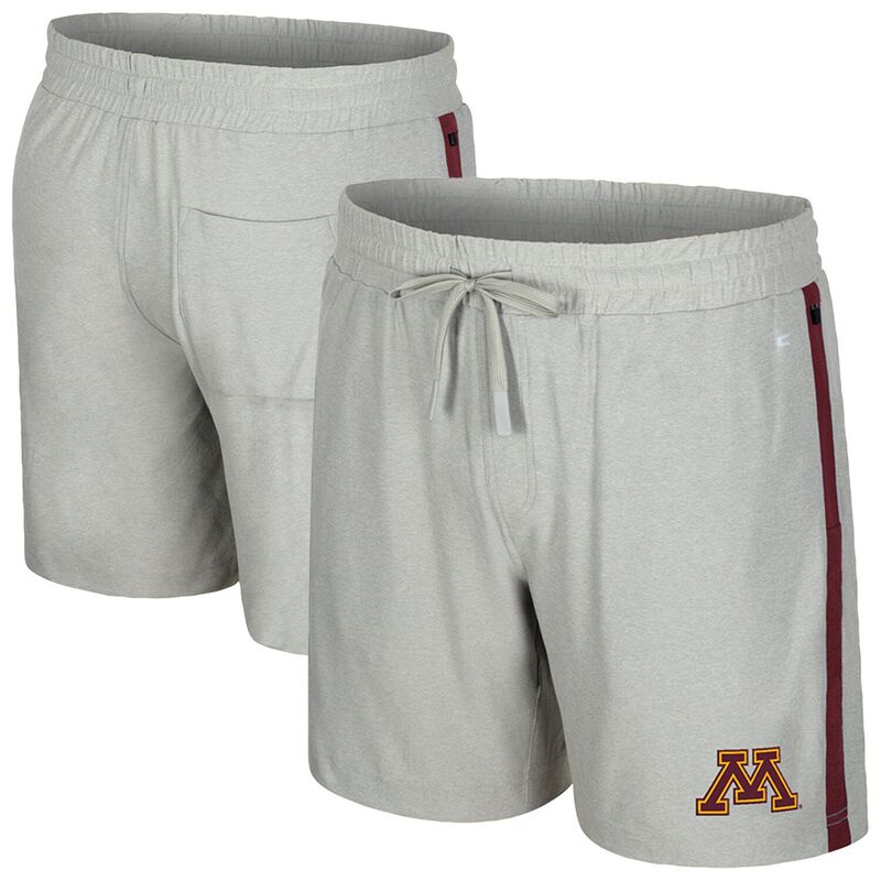 コロシアム メンズ ボトムス ハーフパンツ・ショーツ ショートパンツ Men's Colosseum Gray Minnesota Golden Gophers Mac Shorts Min Grey グレー