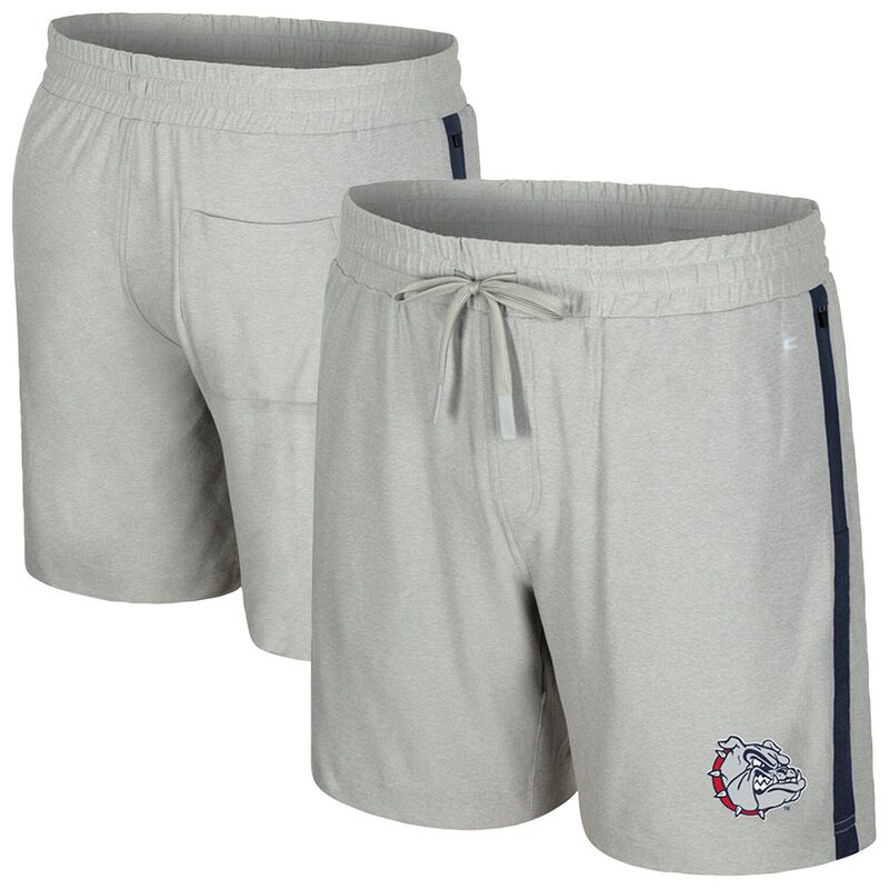 コロシアム メンズ ボトムス ハーフパンツ・ショーツ ショートパンツ Men's Colosseum Gray Gonzaga Bulldogs Mac Shorts Zagrey グレー