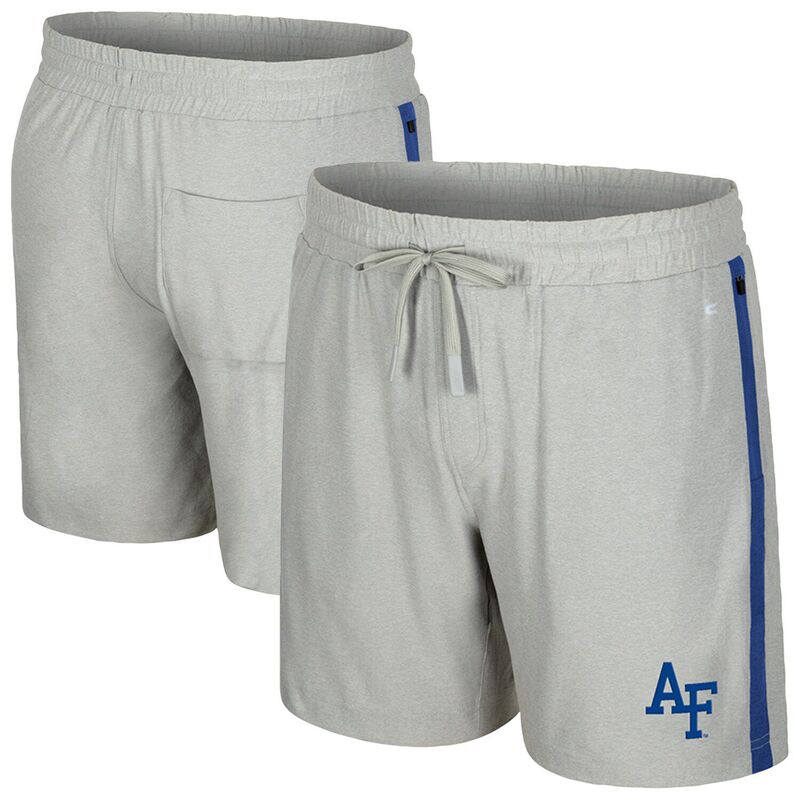 コロシアム メンズ ボトムス ハーフパンツ・ショーツ ショートパンツ Men's Colosseum Gray Air Force Falcons Mac Shorts Afa Grey グレー
